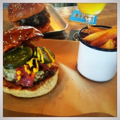 BrewDog burger el perro negro Glasgow 