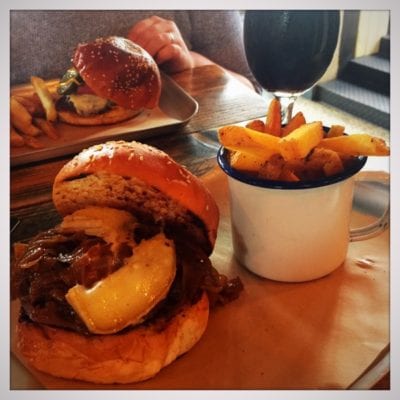 BrewDog burger el perro negro Glasgow 