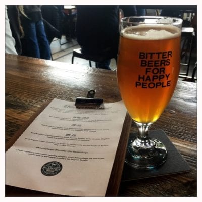 BrewDog burger el perro negro Glasgow 