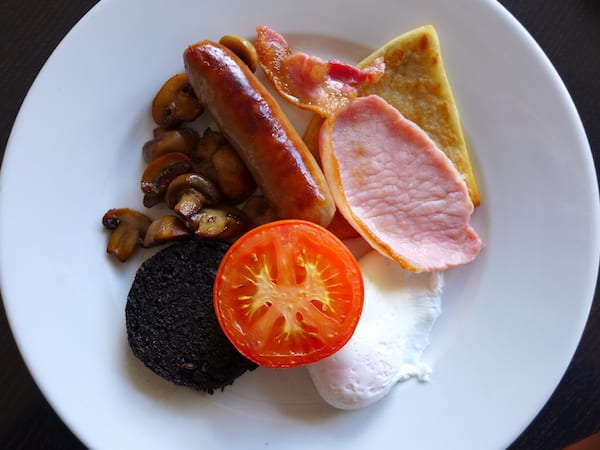 Atholl Arms Dunkeld full breakfast