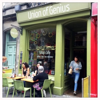 union of genius soup cafe salad bread