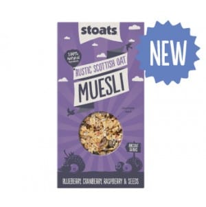 Stoats triple berry muesli 