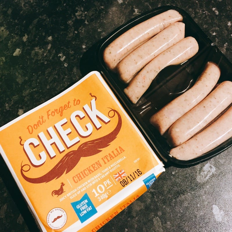 HECK chicken italia sausages Review