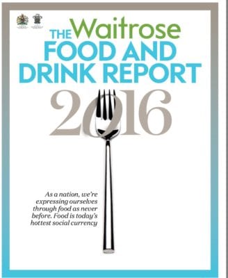 Waitrose food and drink report 