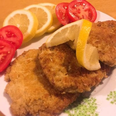 PORK schnitzel recipe