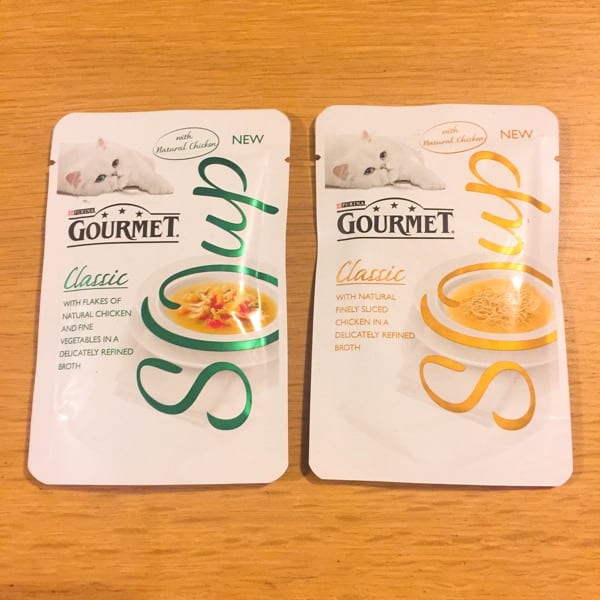 Gourmet soup for cats classic pouches