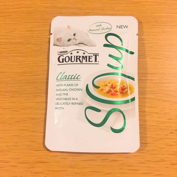Gourmet soup for cats classic pouch