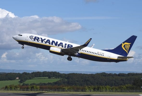 Ryanair plane