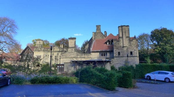 Jesmond Dene House hotel - exterior shot of hotel