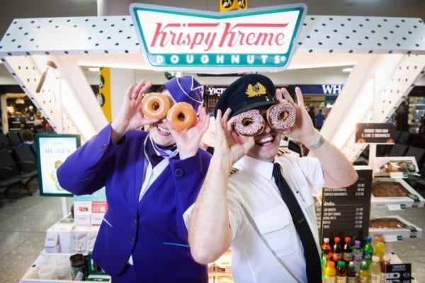 Krispy Kreme Glasgow airport 