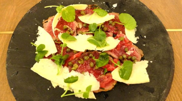 Chop House Market Street - Beef Carpaccio