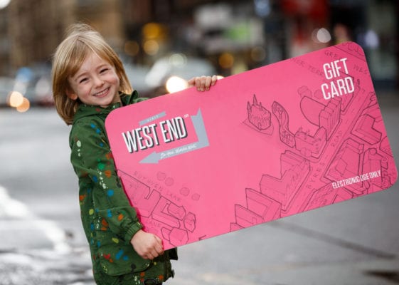 West end glasgow gift card