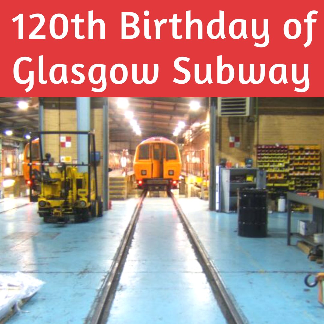 Glasgow subway underground birthday