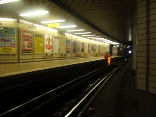 Glasgow subway underground birthday