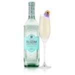 Bloom gin fizz French 75 cocktail