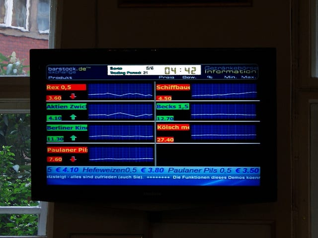 Berliner Republik - stock exchange bar