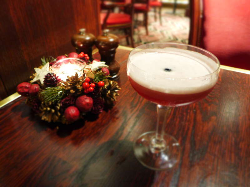 Boclair House - clover club cocktail