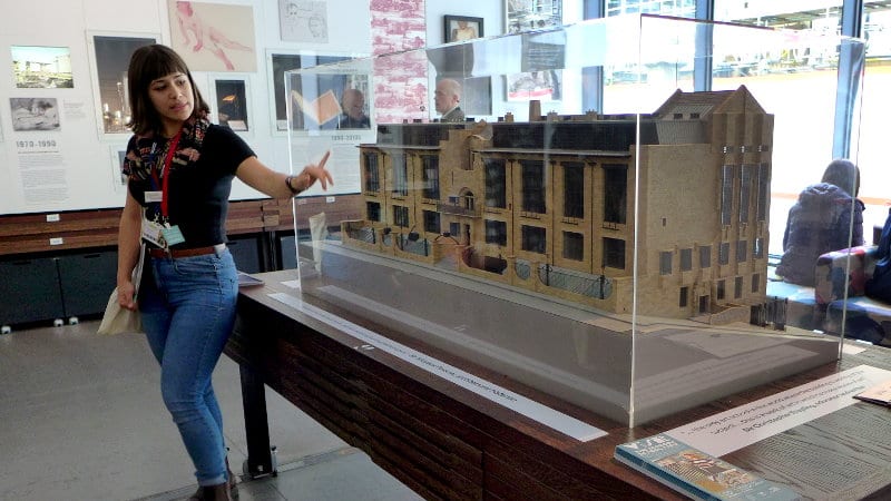 Mackintosh GSA tour - model building