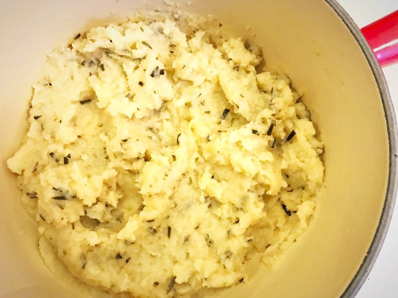 Creamed celeriac recipe