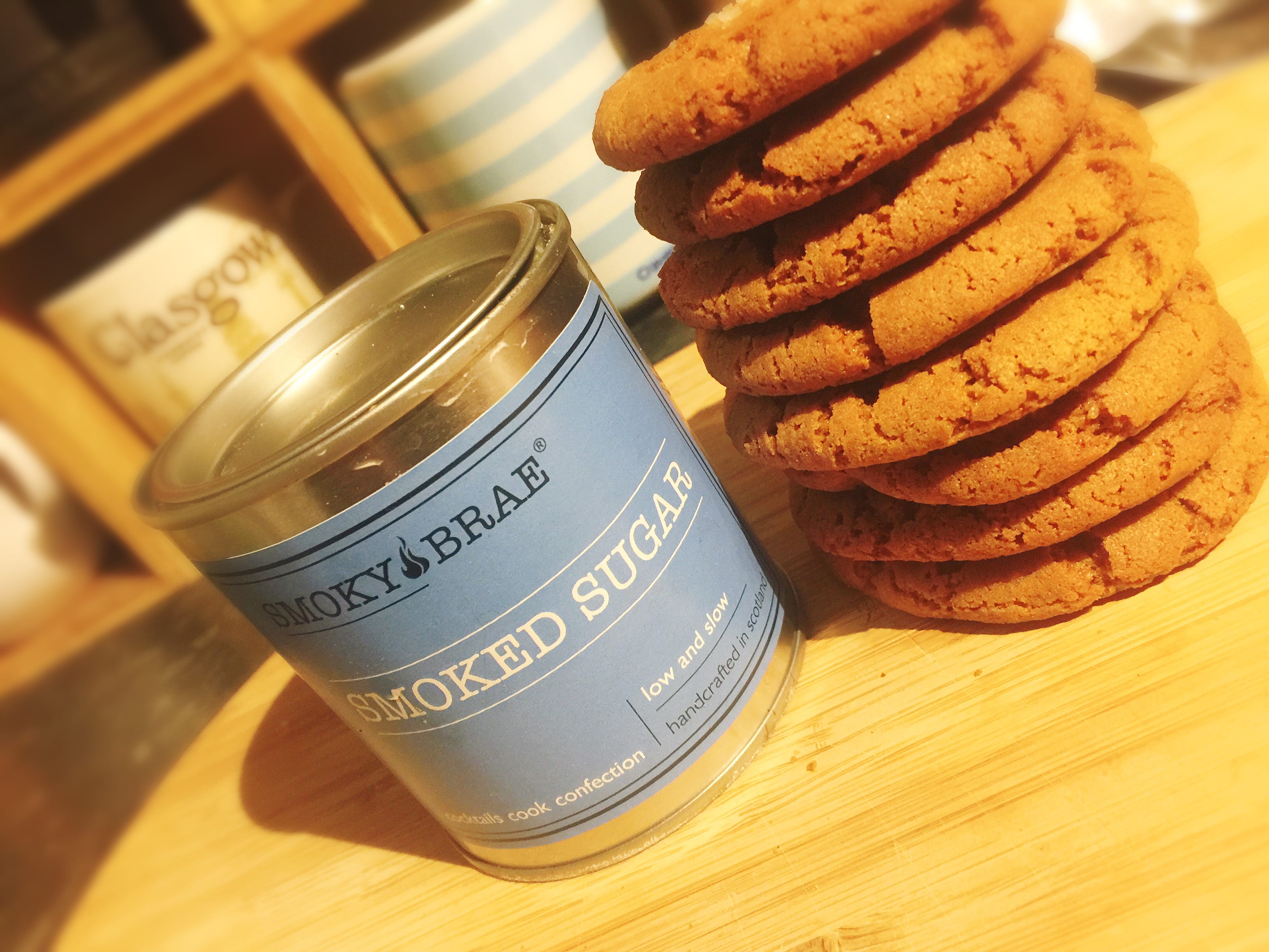 Smoky Brae smoked brown sugar cookies