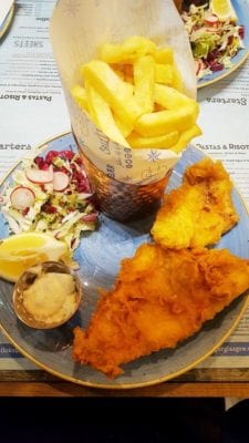 Cod Salt and vinegar Shawlands Glasgow