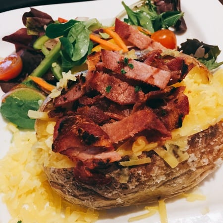 Victoria's Pitlochry cafe Baked potato