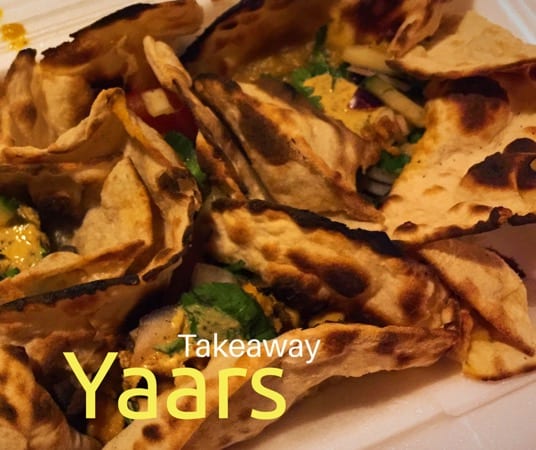 Yaars Indian takeaway Southside glasgow