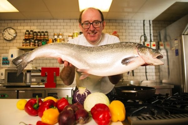 John Quigley Tennents training academy cooking class 