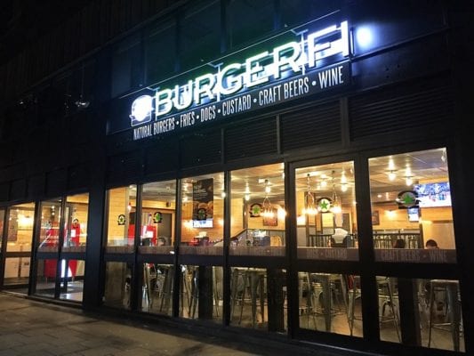 BurgerFi London review burger