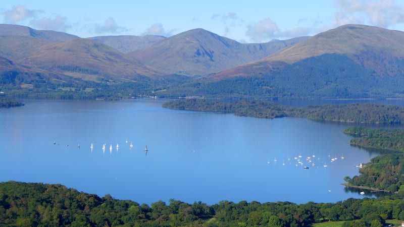 Loch Lomond scotlands wild