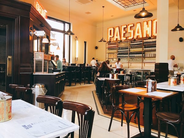 paesano pizza glasgow food blog foodie explorers inside