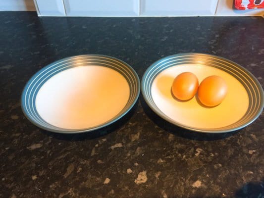 Glasgow food blog Cloud Egg Recipe Instructions Step 1