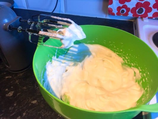 Glasgow food blog Cloud Egg Recipe Instructions Step 4