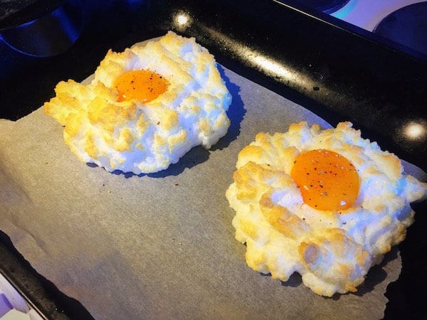 Glasgow food blog Cloud Egg Recipe Instructions Step 8