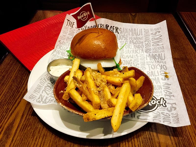 Hard Rock Cafe - Buenos Aires burger