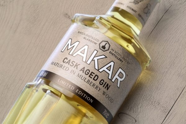 Glasgow distillery company makar gin 