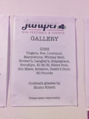 Glasgow juniper gin festival 
