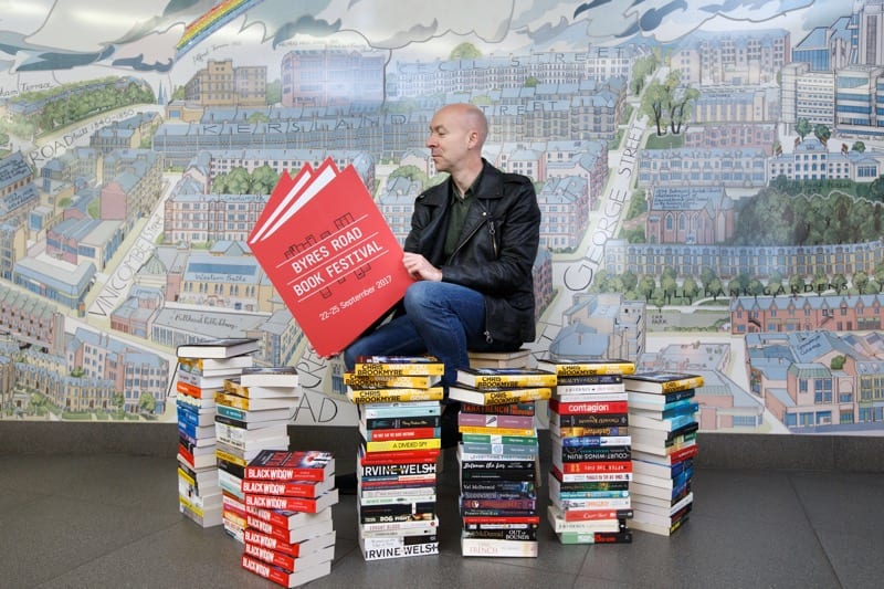 Christopher brookmyre west end book festival byres road