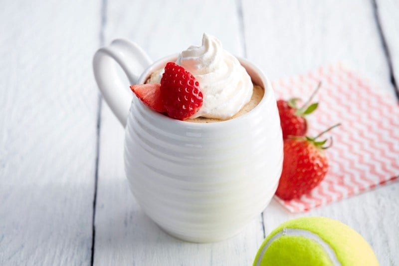 Dr oetker pud in a mug Wimbledon recipe