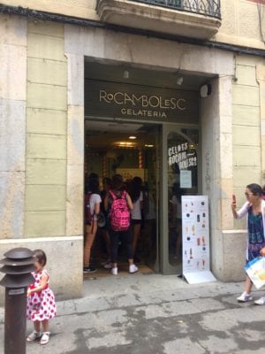 rocambolesc ice cream Girona 