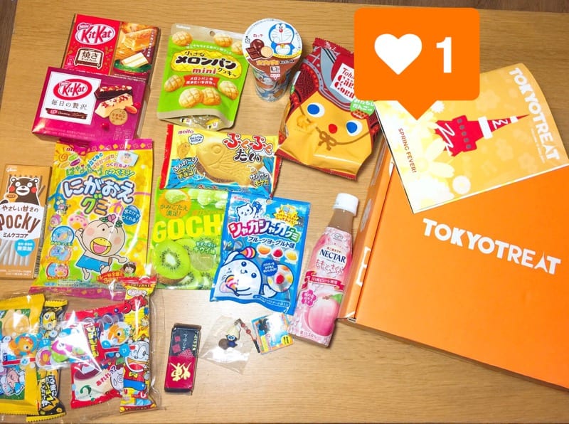 Tokyo treat subscription box sweets 