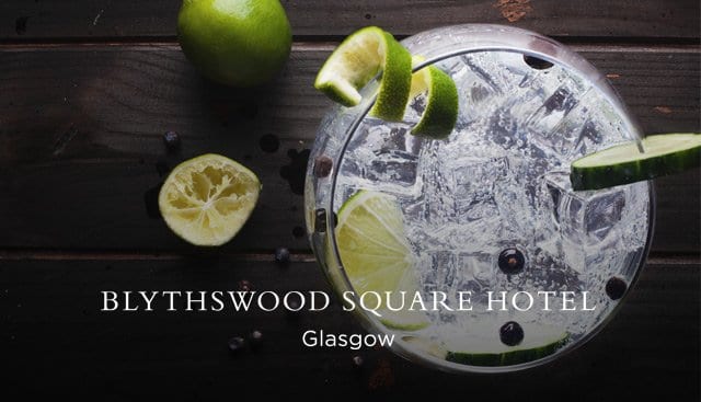 Blythswood square hotel gin festival