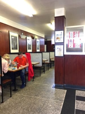 John longs fish and chip shop Belfast 