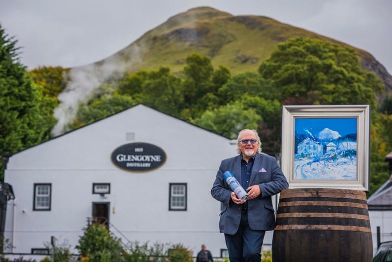 John Lowrie Morrison artist Glengoyne whisky limited edition