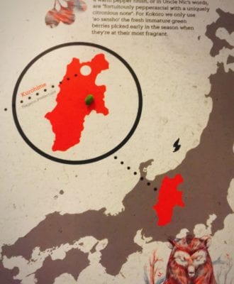 Kokoro Gin sansho berry Japanese inspired Gin