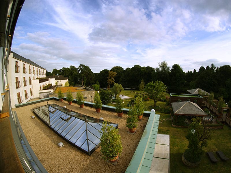 Galgorm Resort & Spa - view from bedroom