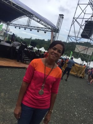 Chef Debra Sardinha Metivier Blue food festival Tobago 
