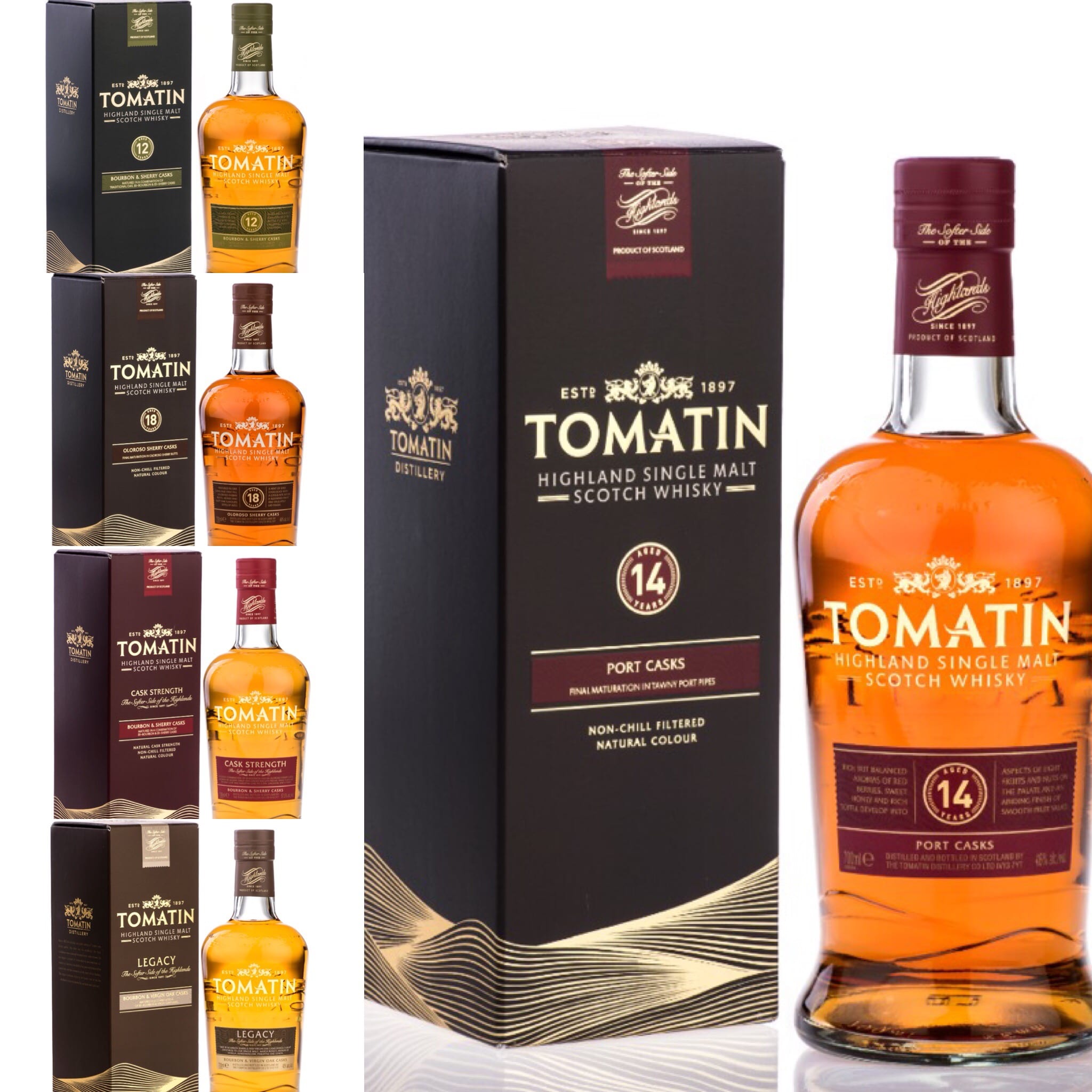 Tomatin whisky people pairing