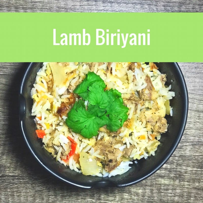 Lamb biriyani recipe