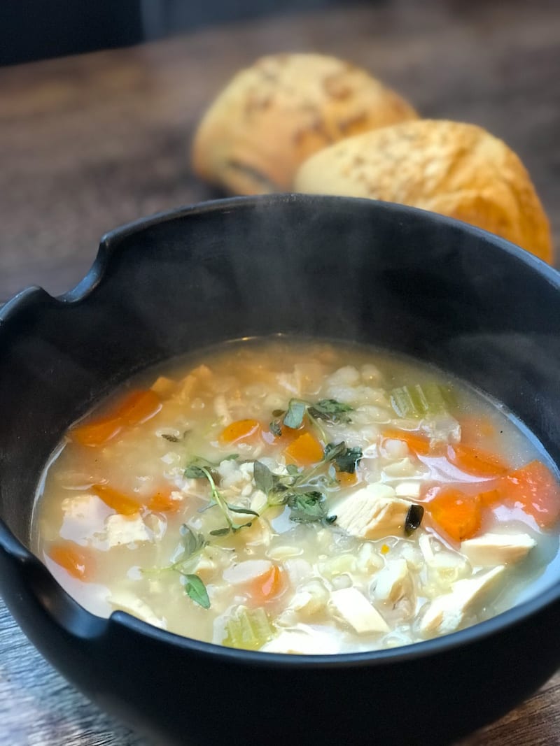 easy chicken and rice soup